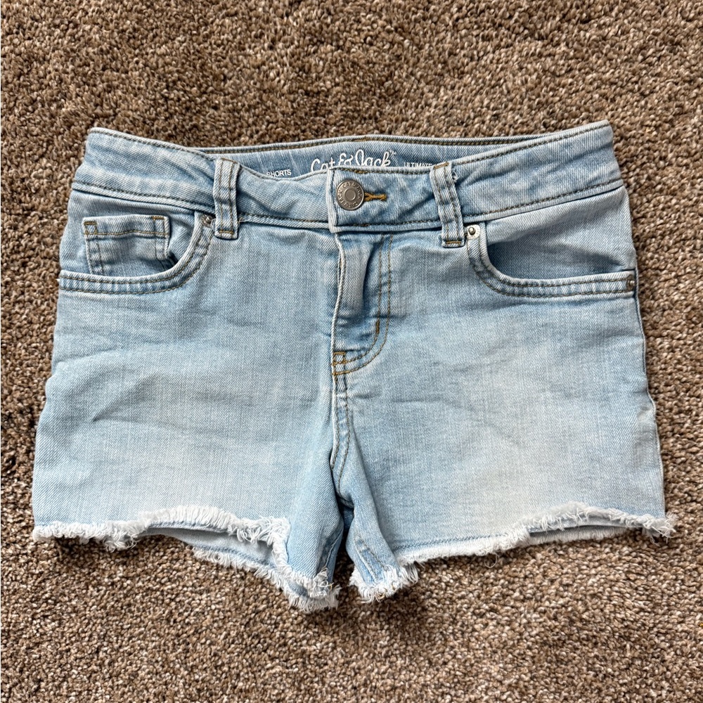 Cat & Jack Light Wash Denim Shorts
